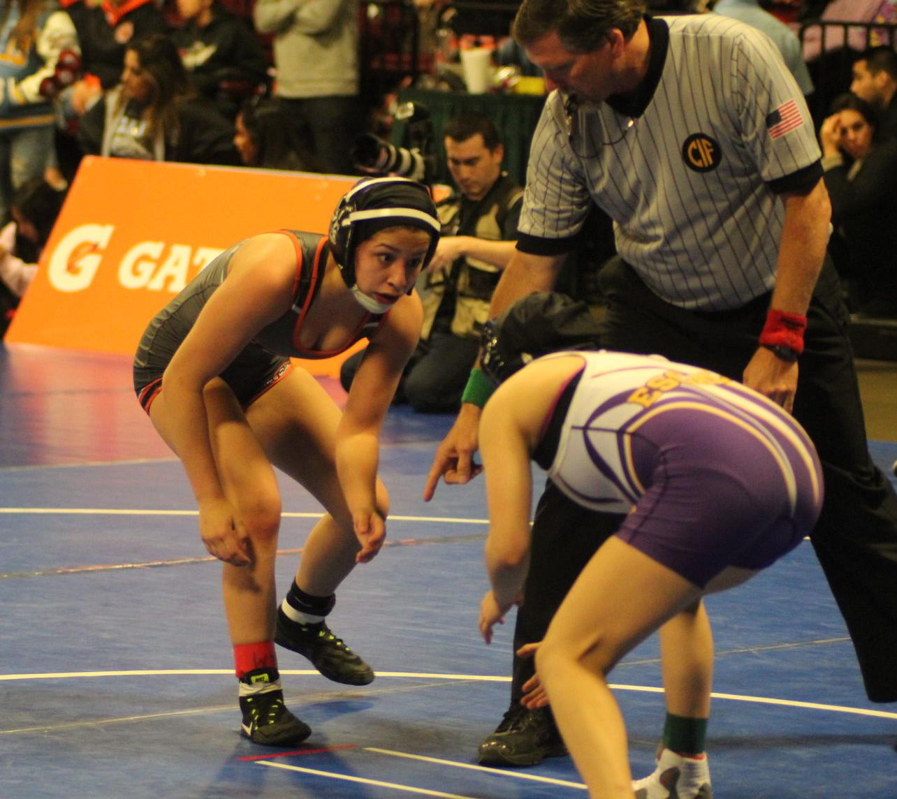 Selma girls wrestling: Merijah Morales